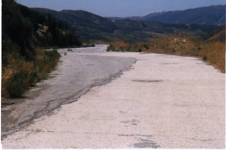 Repaving a portion of the Ridge Route